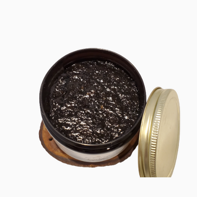 Raw Brown Sugar & Ground Coffee Exfoliating and Brightening body Polish