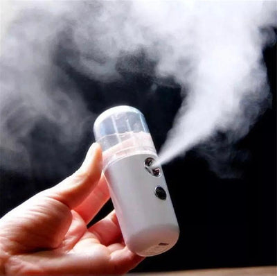 Mini Nano Mist Facial Sprayer Face Steamer Humidifier Nebulizer